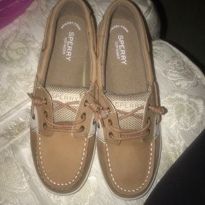 Brand new sperry top-siders with memory foam